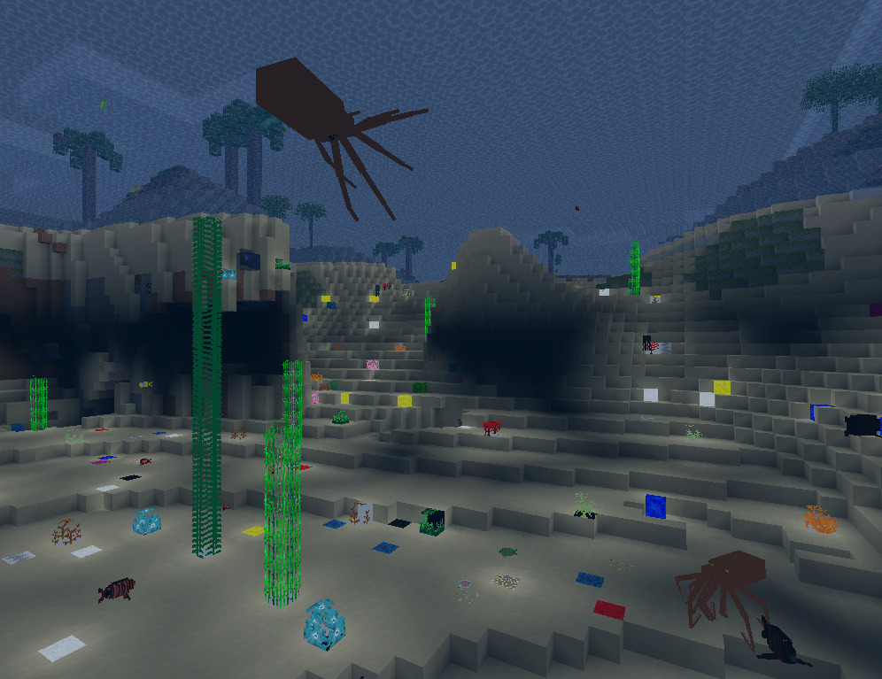 CoderSea Minetest seaplants