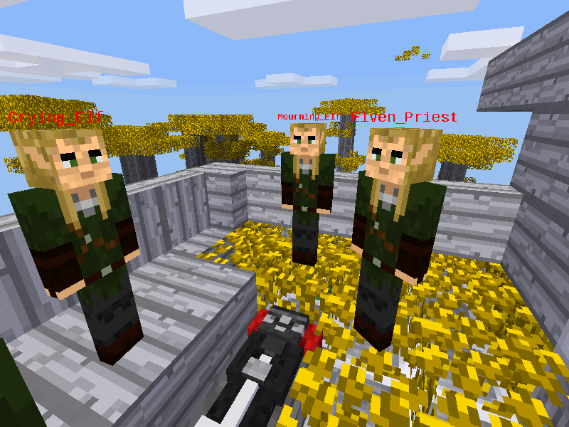 Minetest Elven Funeral